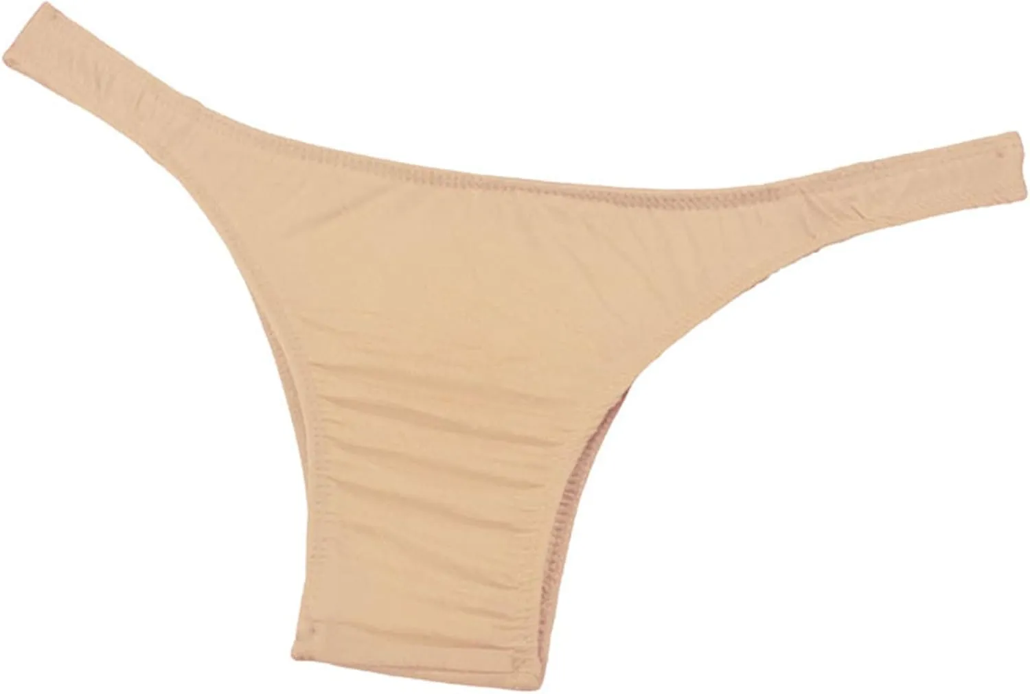 JEsilunmaMY Mens Mini Bikini Briefs Solid Color Ice Silk Low Rise Pouch Underwear Transparent Comfortable Underpants Swimwear
