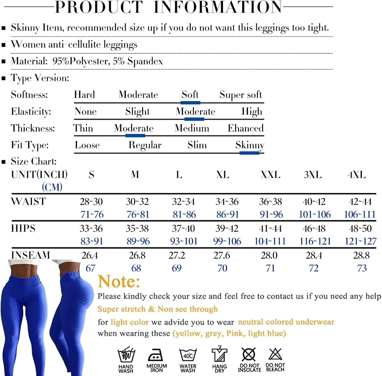 JGS1996 Butt Lifting Leggings for Women Tummy Control Workout Yoga Pants High Waisted Scrunch Booty Gym Tights