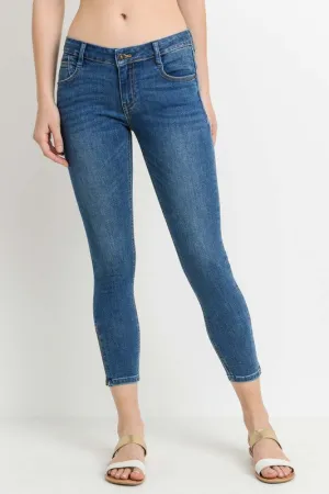 Just USA We Got You Covered Mid-Rise Skinny Jeans (Denim)