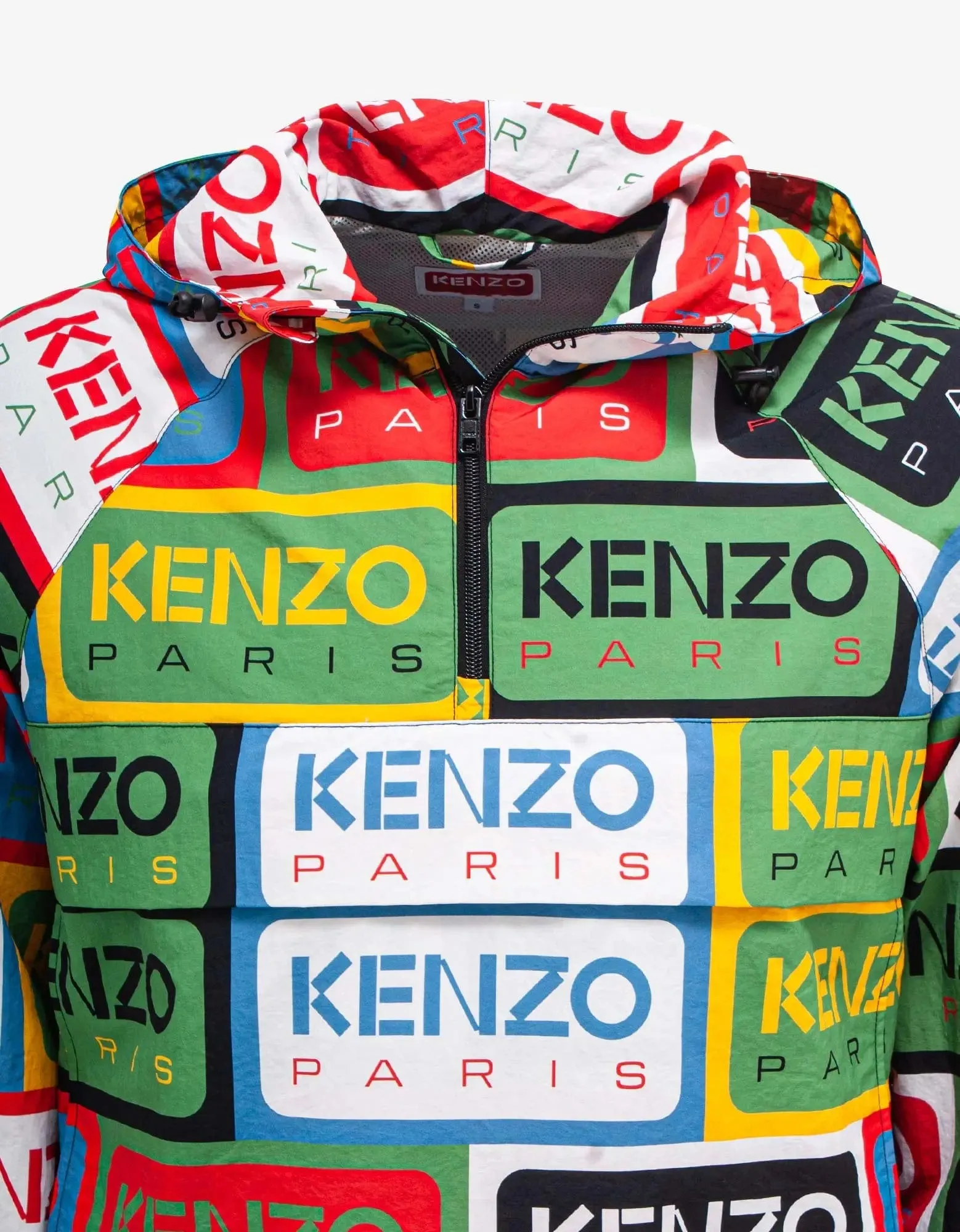 Kenzo Multicolour 'Kenzo Labels' Windbreaker