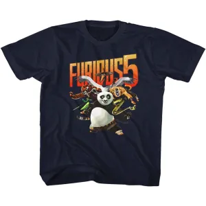 Kung Fu Panda Furious 5 Toddler T-Shirt