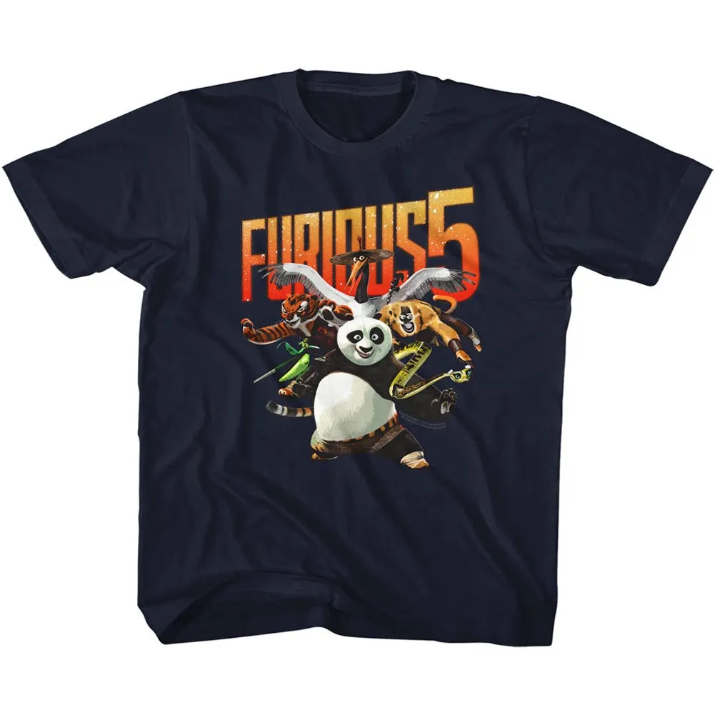 Kung Fu Panda Furious 5 Toddler T-Shirt