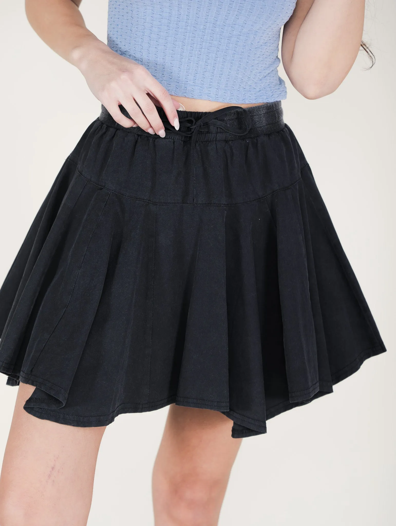 Kylie Drawstring Skort