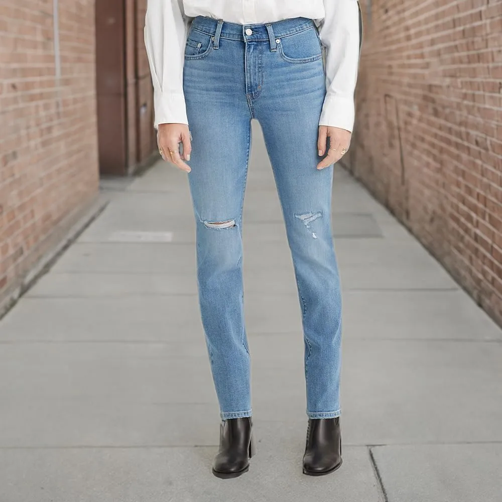 Levi's Women's 724 High Rise Straight Jeans (Plus Size)
