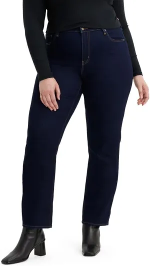 Levi's Women's 724 High Rise Straight Jeans (Plus Size)