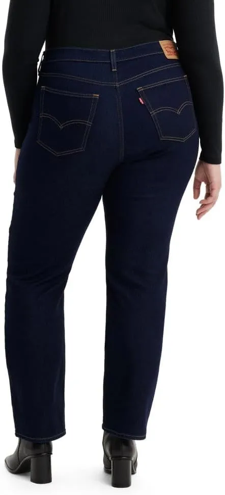 Levi's Women's 724 High Rise Straight Jeans (Plus Size)