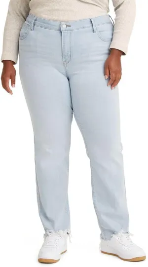 Levi's Women's 724 High Rise Straight Jeans (Plus Size)