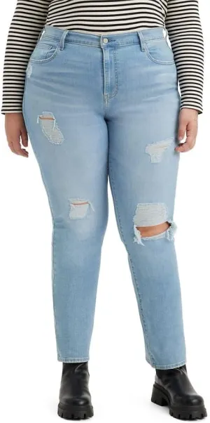 Levi's Women's 724 High Rise Straight Jeans (Plus Size)