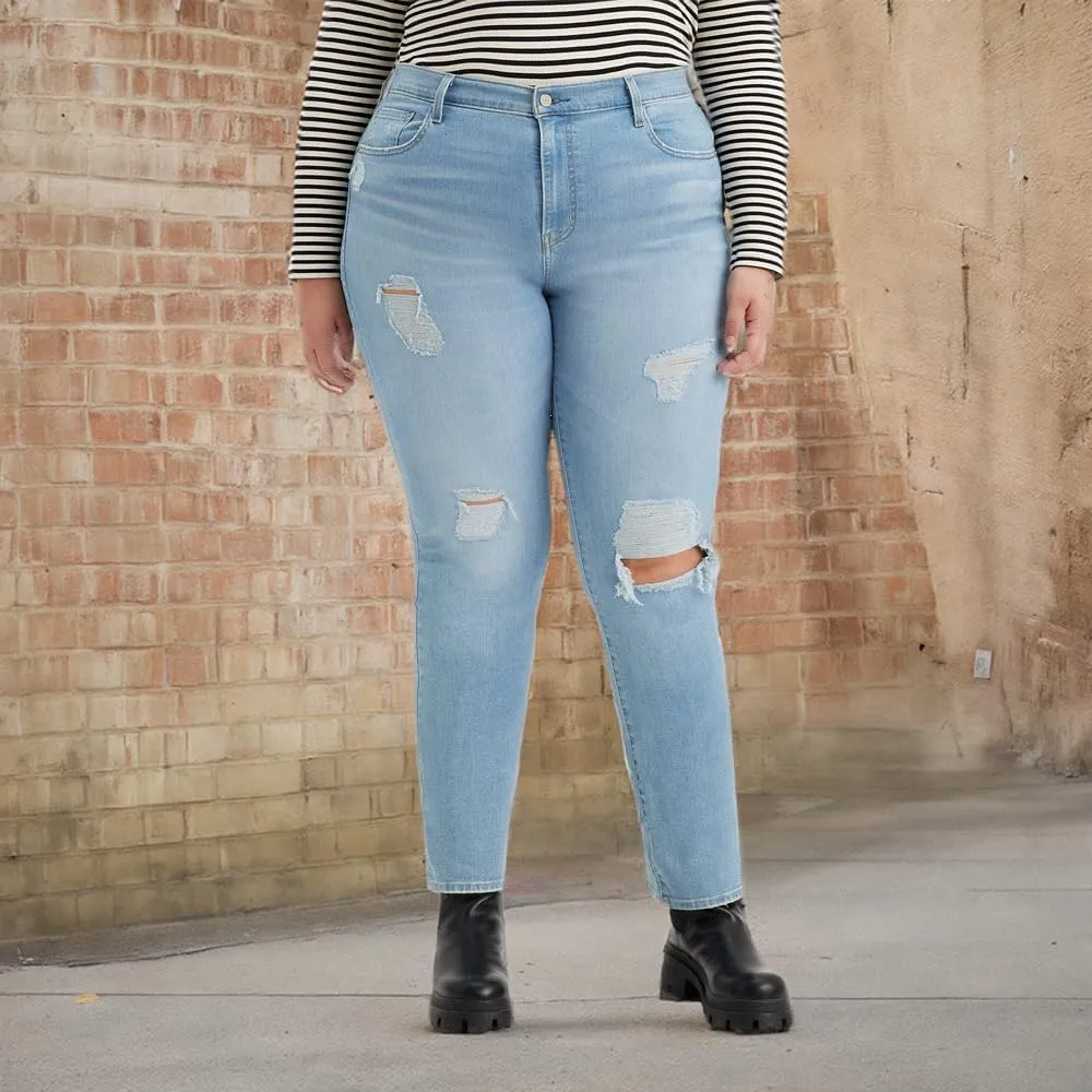 Levi's Women's 724 High Rise Straight Jeans (Plus Size)