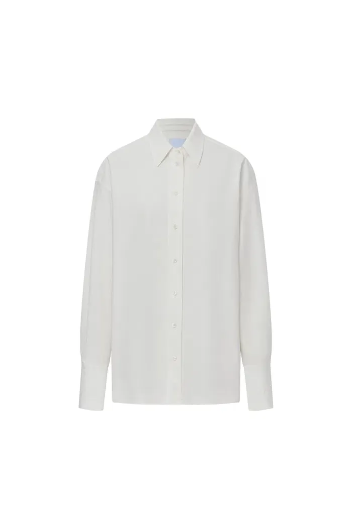 Linda Button-Up Shirt in Oxford Cotton