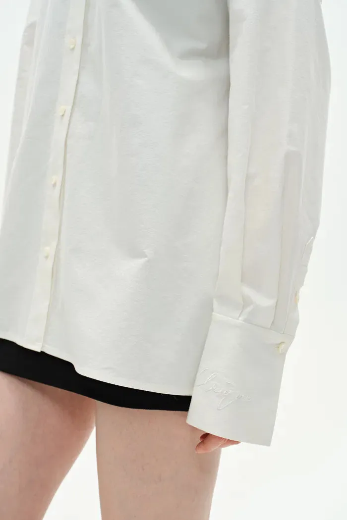 Linda Button-Up Shirt in Oxford Cotton