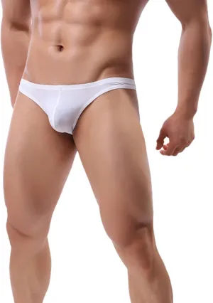 Lingerie For Men Sexy Slutty Underwear Fashion Ice Silk Briefs Comfortable Breathable Underwear Briefs Nightgown