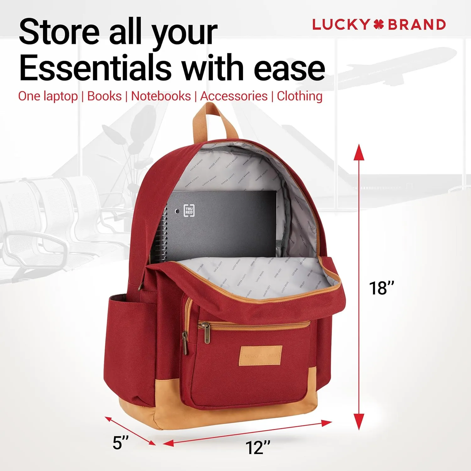 Lucky Backpack for Men, Premium Laptop Backpack, Travel Backpack for Women, Lightweight Backpacks, Comfortable Mens Back Pack