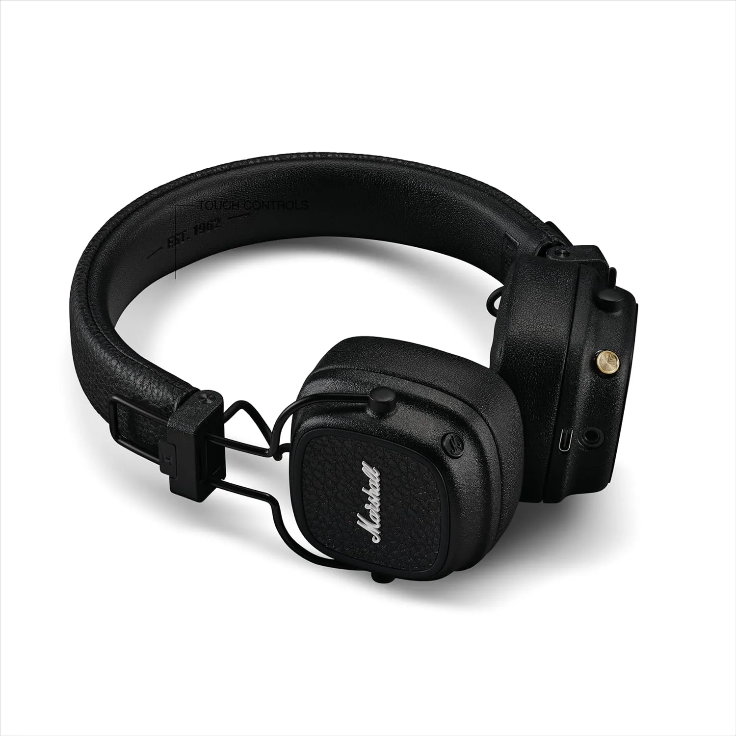 Marshall Major V Wireless On-Ear Headphones, Black.