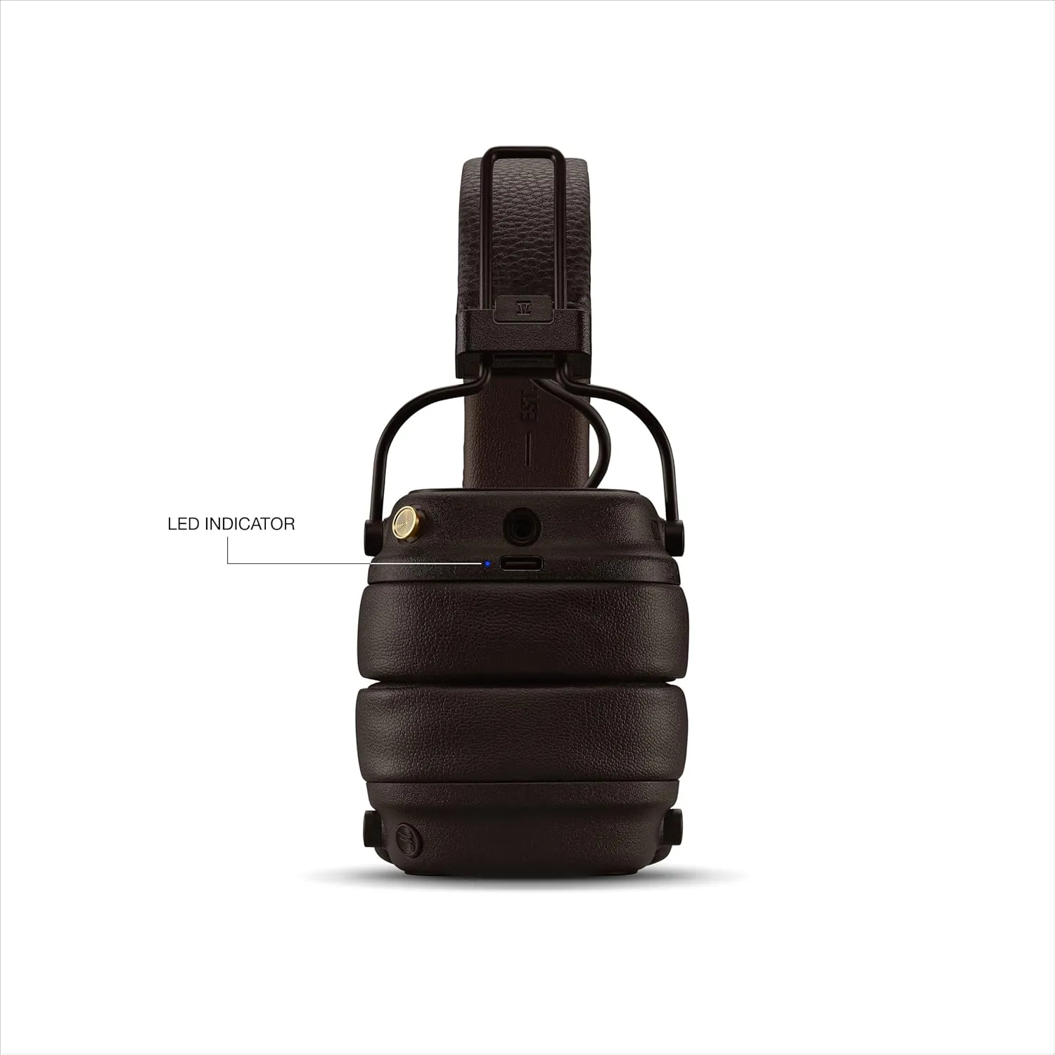Marshall Major V Wireless On-Ear Headphones, Brown