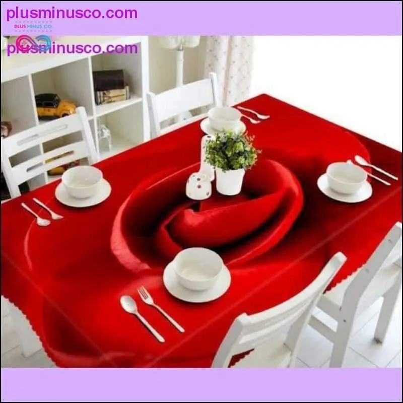 Meijuner New Year Christmas Tablecloth Kitchen Dining Table