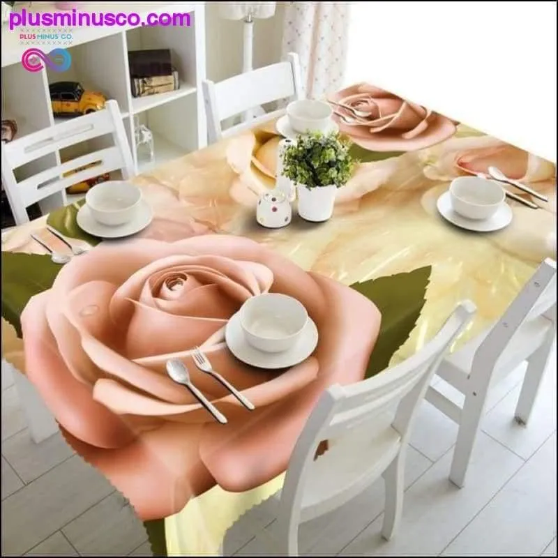 Meijuner New Year Christmas Tablecloth Kitchen Dining Table