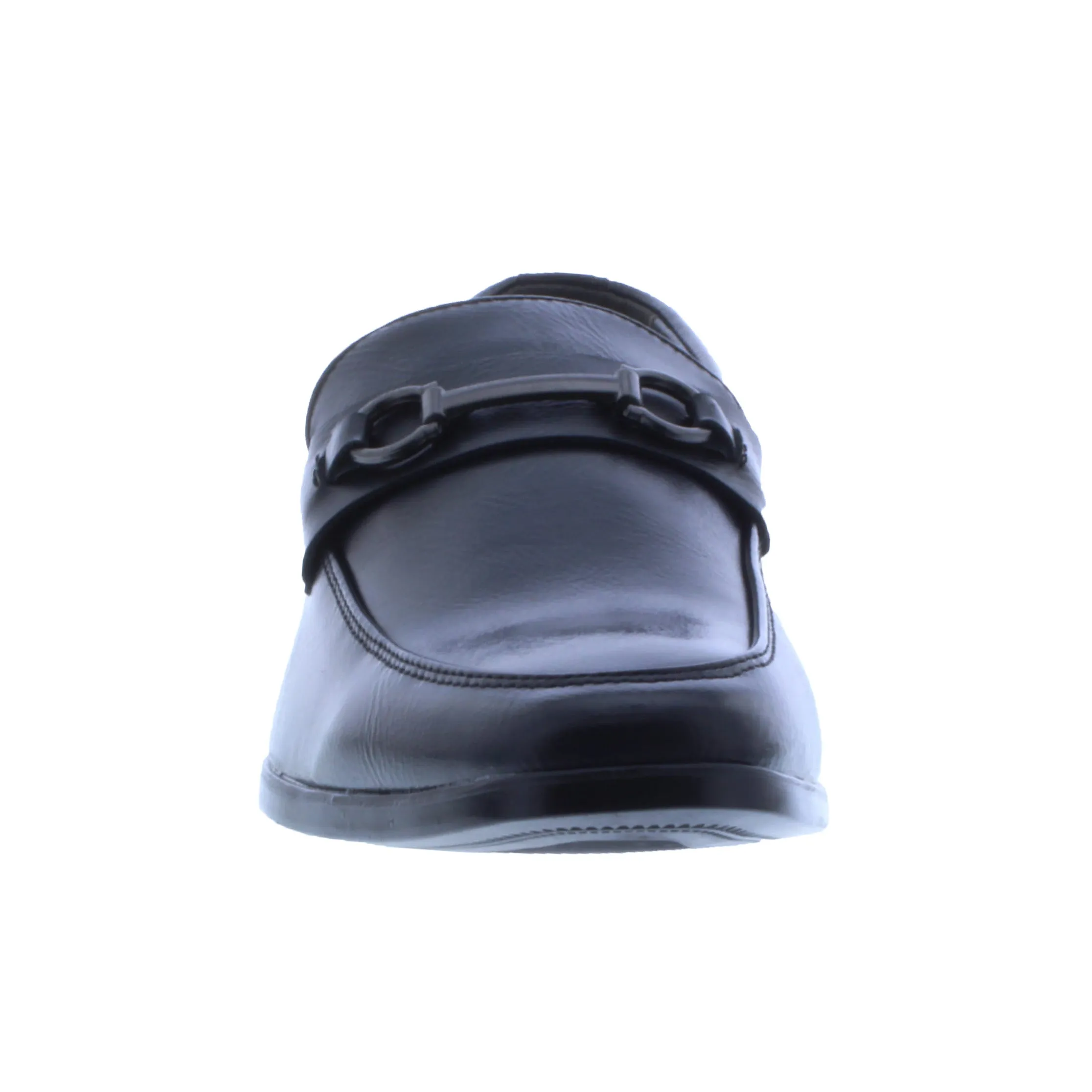 Men Faux Leather Slip On Oxford