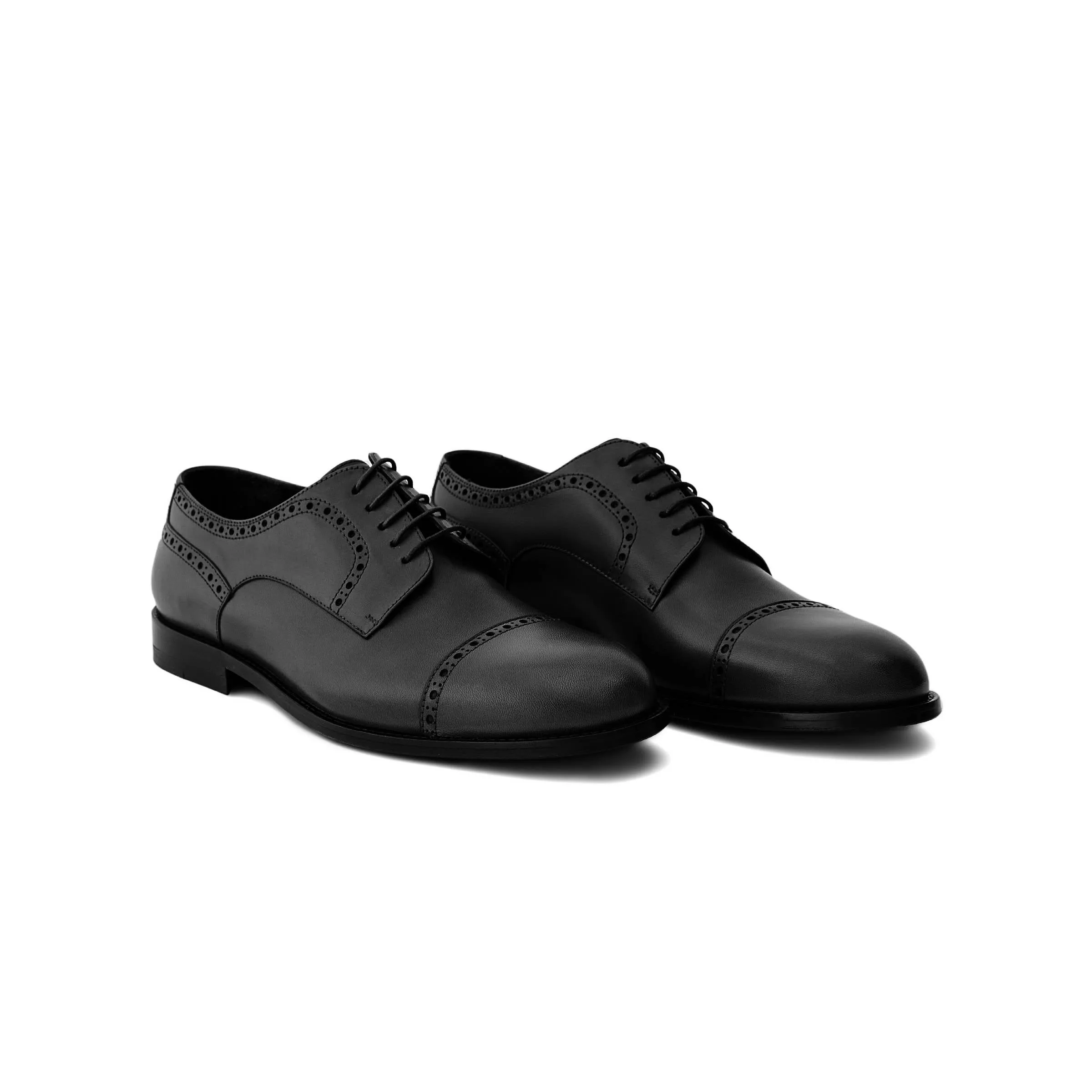 Men's Calf Leather Handmade Derby M7002