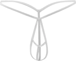 Men's Exotic Fashion Mini Thong Underwear Sexy Hollow Ribbon T Pants for Casual Wear Comfortable Personality