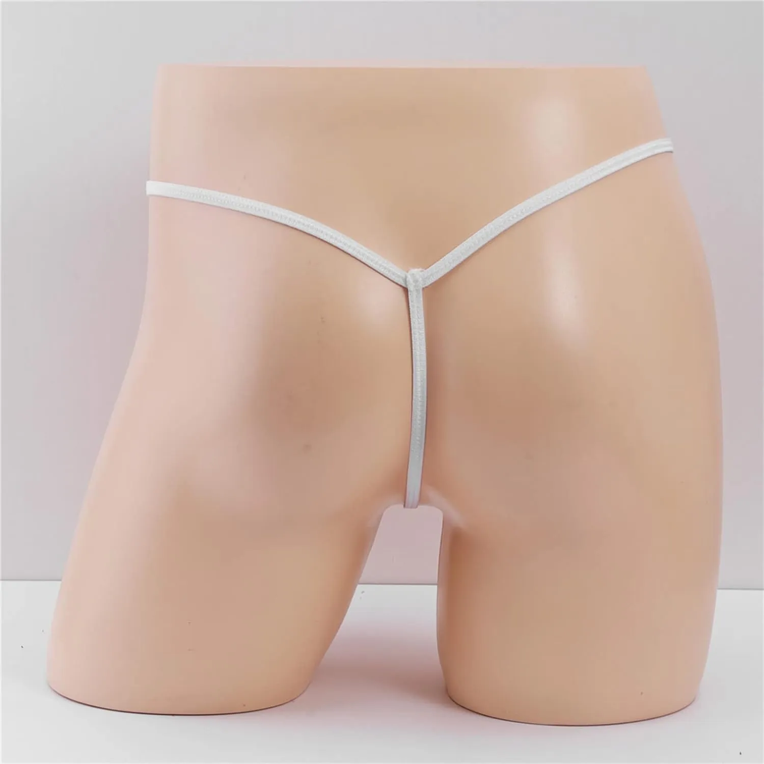 Men's Exotic Fashion Mini Thong Underwear Sexy Hollow Ribbon T Pants for Casual Wear Comfortable Personality