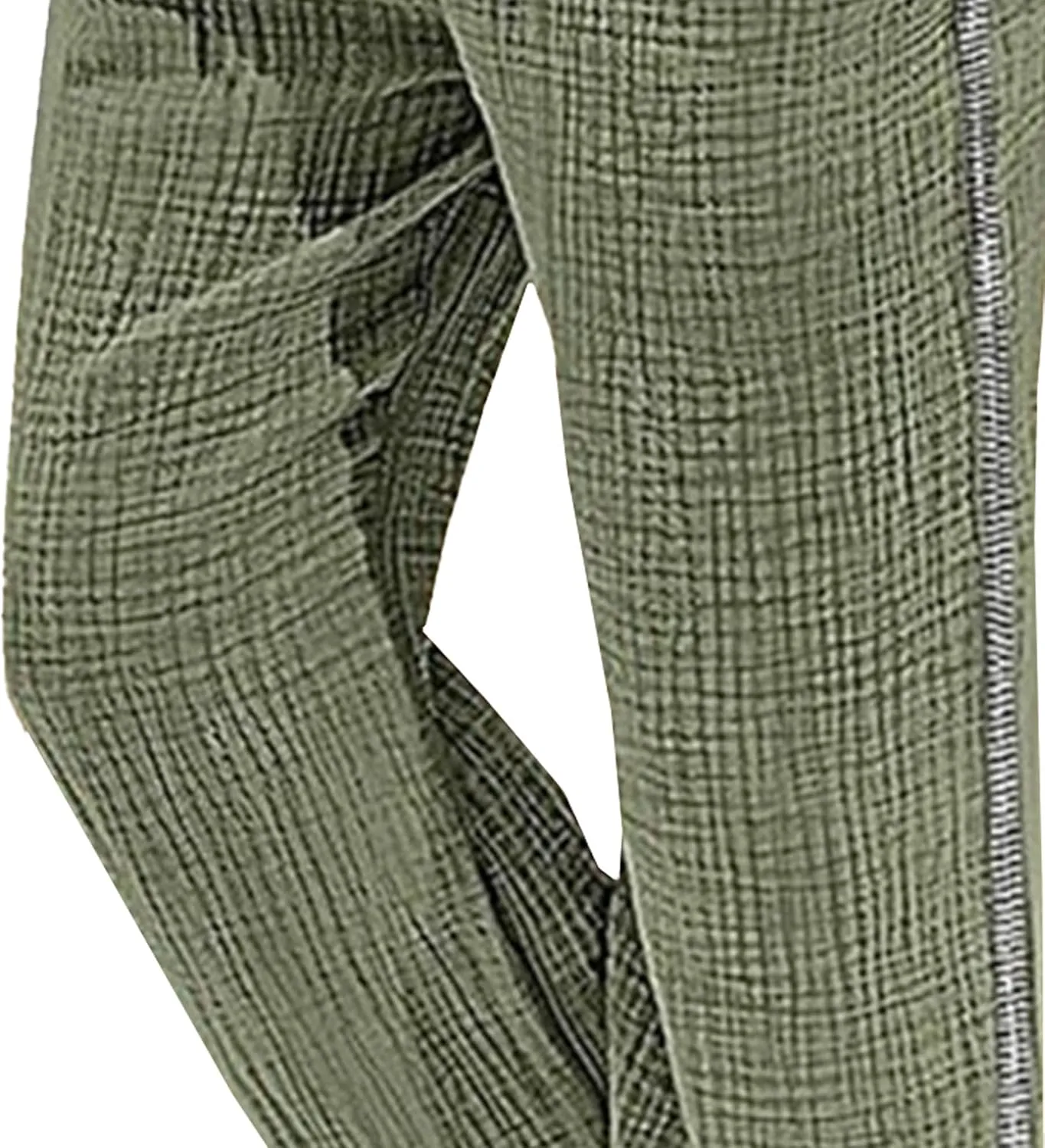 Men's Loose Fit Casual Drawstring Beach Pants Straight Leg Solid Stylish Trousers Cotton Linen Outdoor Summer Pants