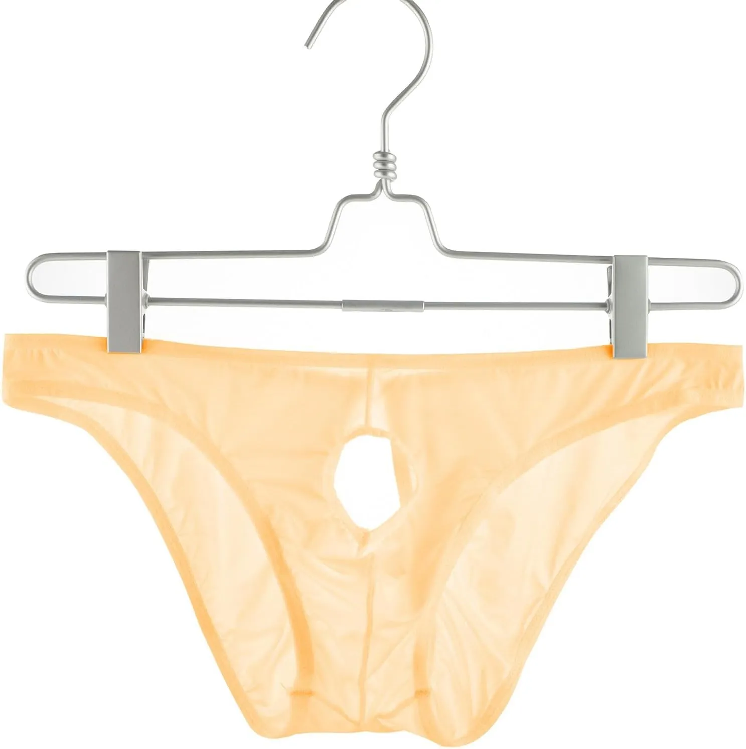 Men's Sexy Open Front Underwear Soft Comfortable Briefs Men's Sexy Panties Lingerie Hollow Thong Brief Underpants