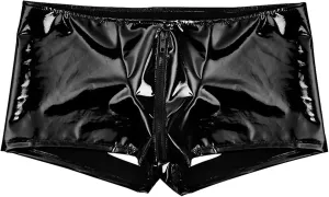 Men's Sexy Underwear Comfortable Lightweight Soft Leather Underwear Pants Four Seasons Fashion Sexy Mens Lingerie Shorts