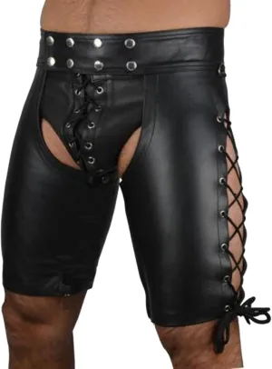 Mens Underwear Boxer Briefs Ball Pouch Low Waist Leather Comfortable Panty Sports Performance Underpants Panties