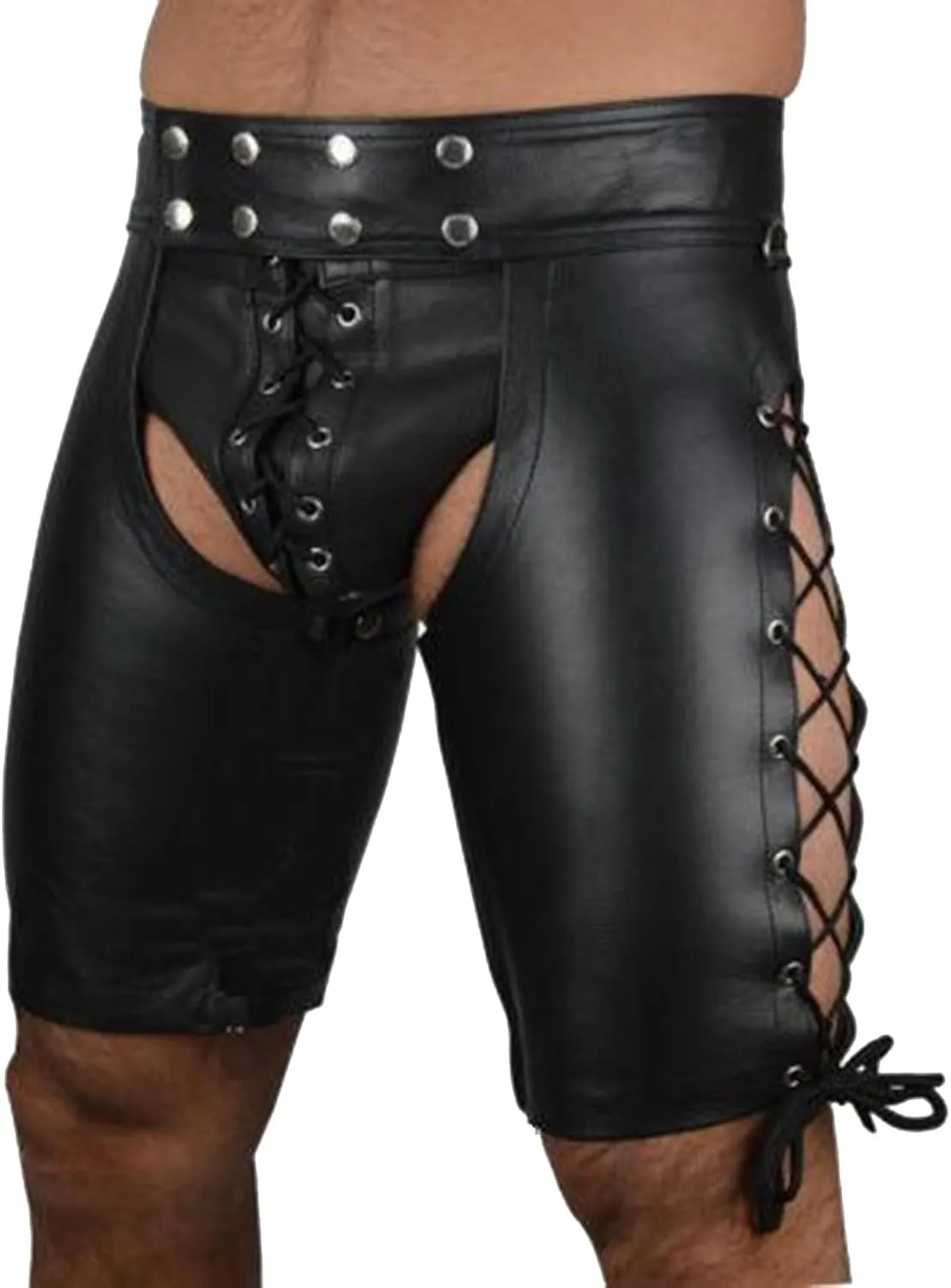 Mens Underwear Boxer Briefs Ball Pouch Low Waist Leather Comfortable Panty Sports Performance Underpants Panties