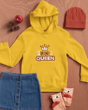 Mini Queen - Kids Hoodies for Girls