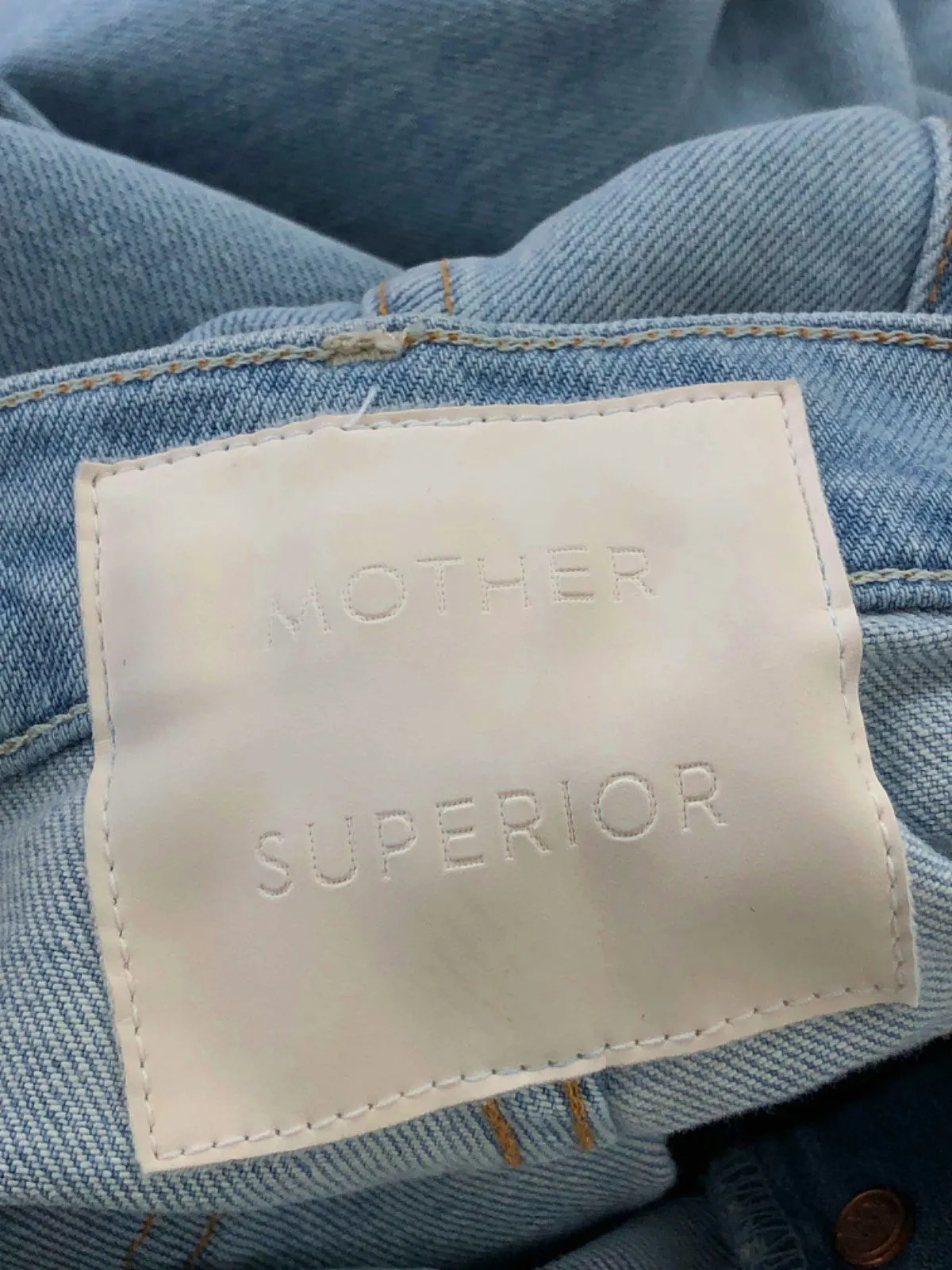Mother Blue Superior Jeans UK 8