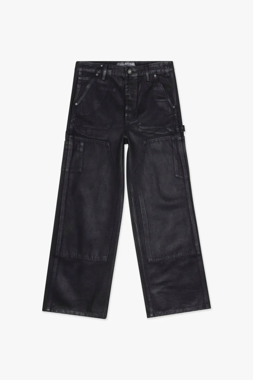 Mr.Straight Black Wash Waxed