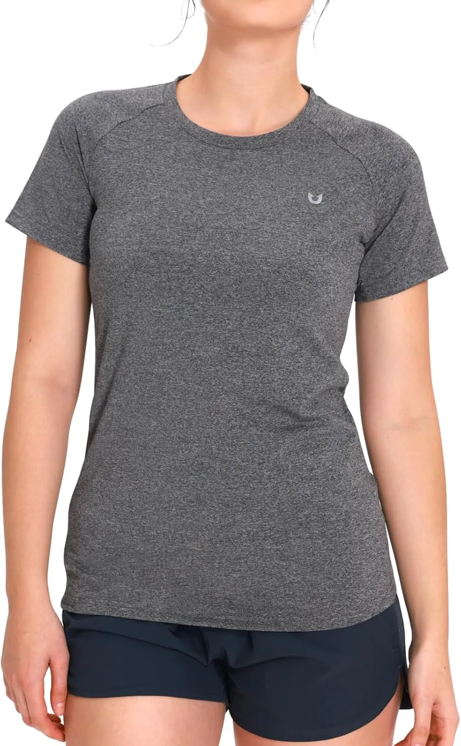 NORTHYARD Women's Short Sleeve Athletic Running Workout Shirts Lightweight Quick Dry Rash Guard Tops Shirts Moisture Wicking