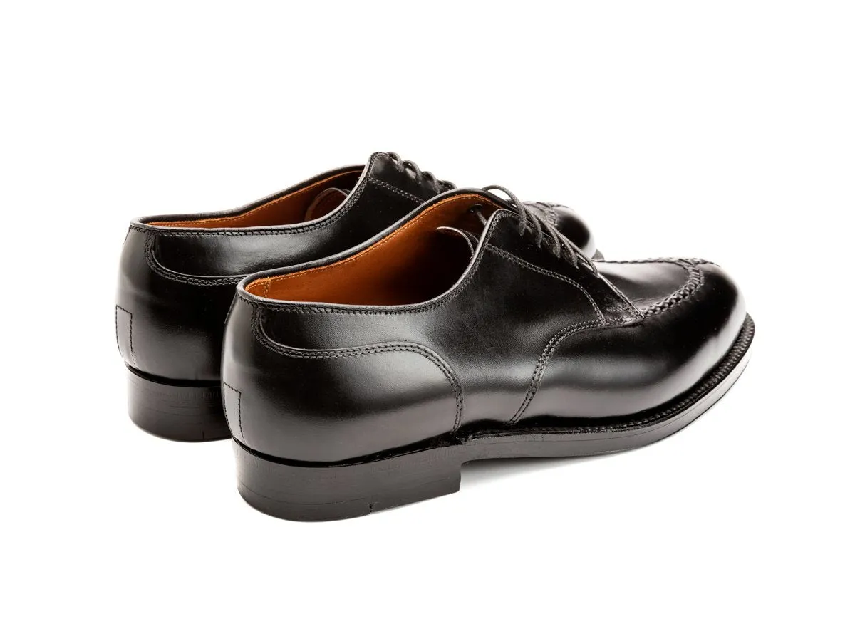 Norwegian Front Blucher Black Calf E-width