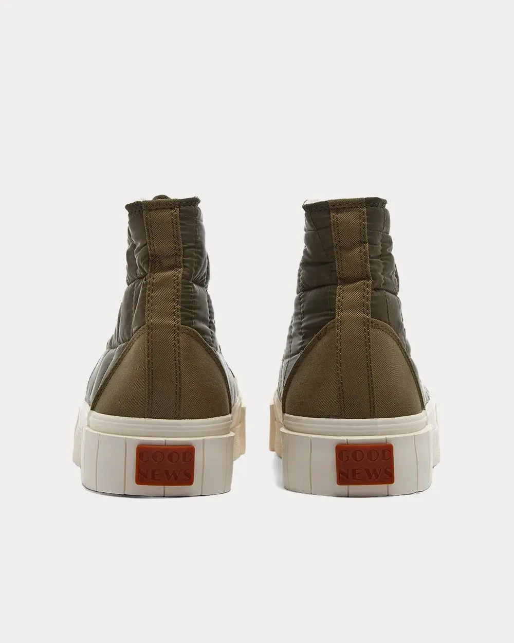 Opal Padded Khaki High Top Sneakers