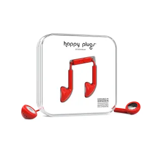 [OPEN BOX] HAPPY PLUGS Earbuds Red