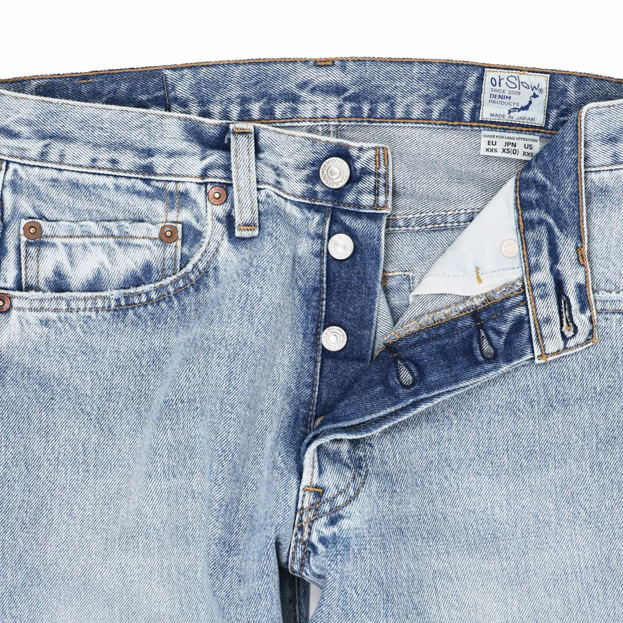 OrSlow 105 90's Denim - Standard Fit (Sky Blue)