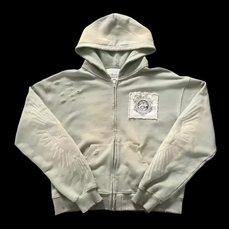 Oversized Walk with God Hoodie | Trendy Streetwear Comfort