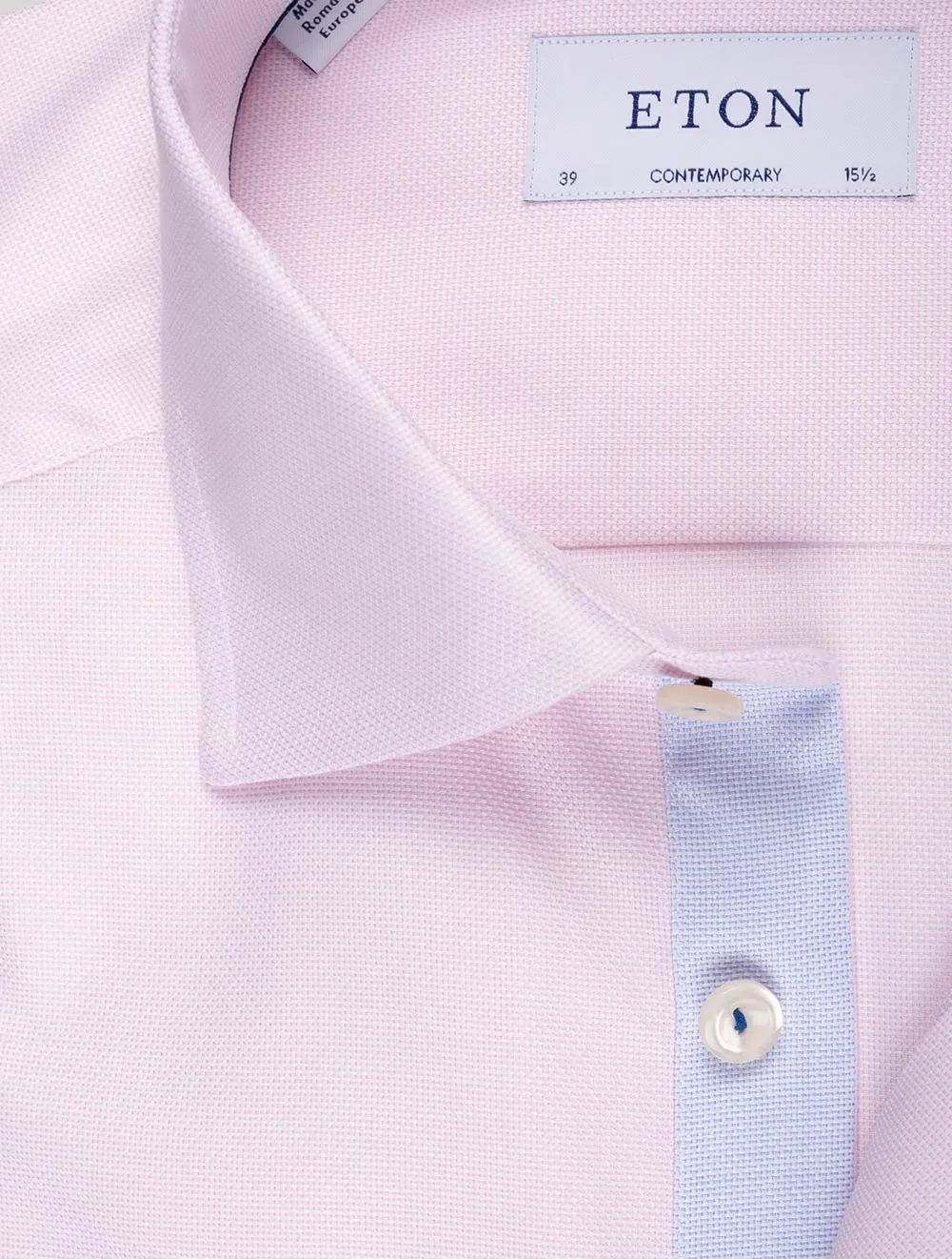 Pink Oxford Formal Contemporary Shirt