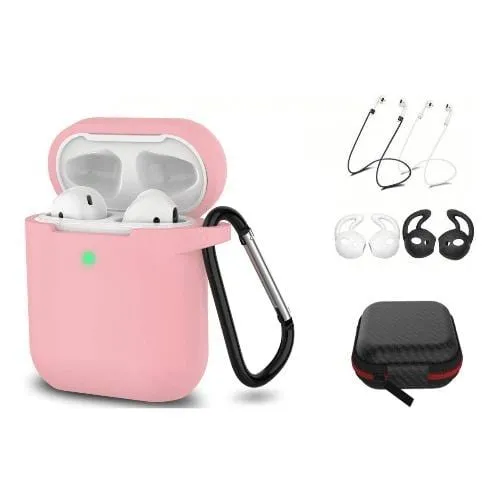 Pink Silicone Case - Apple AirPods (1st and 2nd Generation)