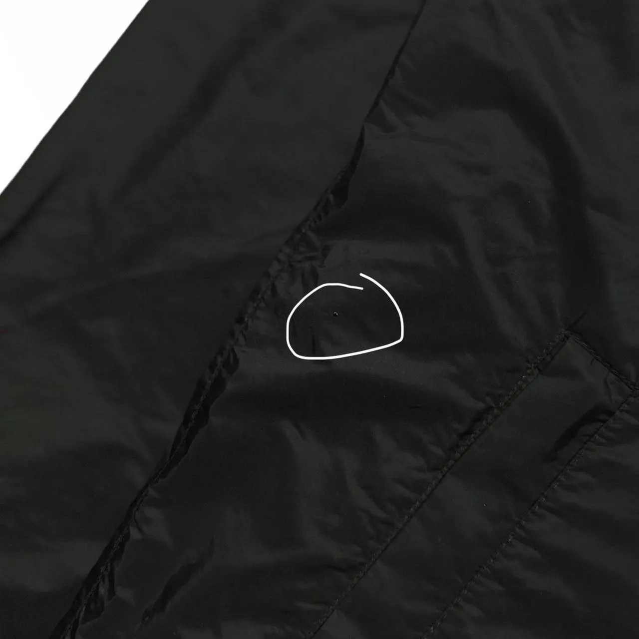 Prada Black Nylon Winbreaker Jacket