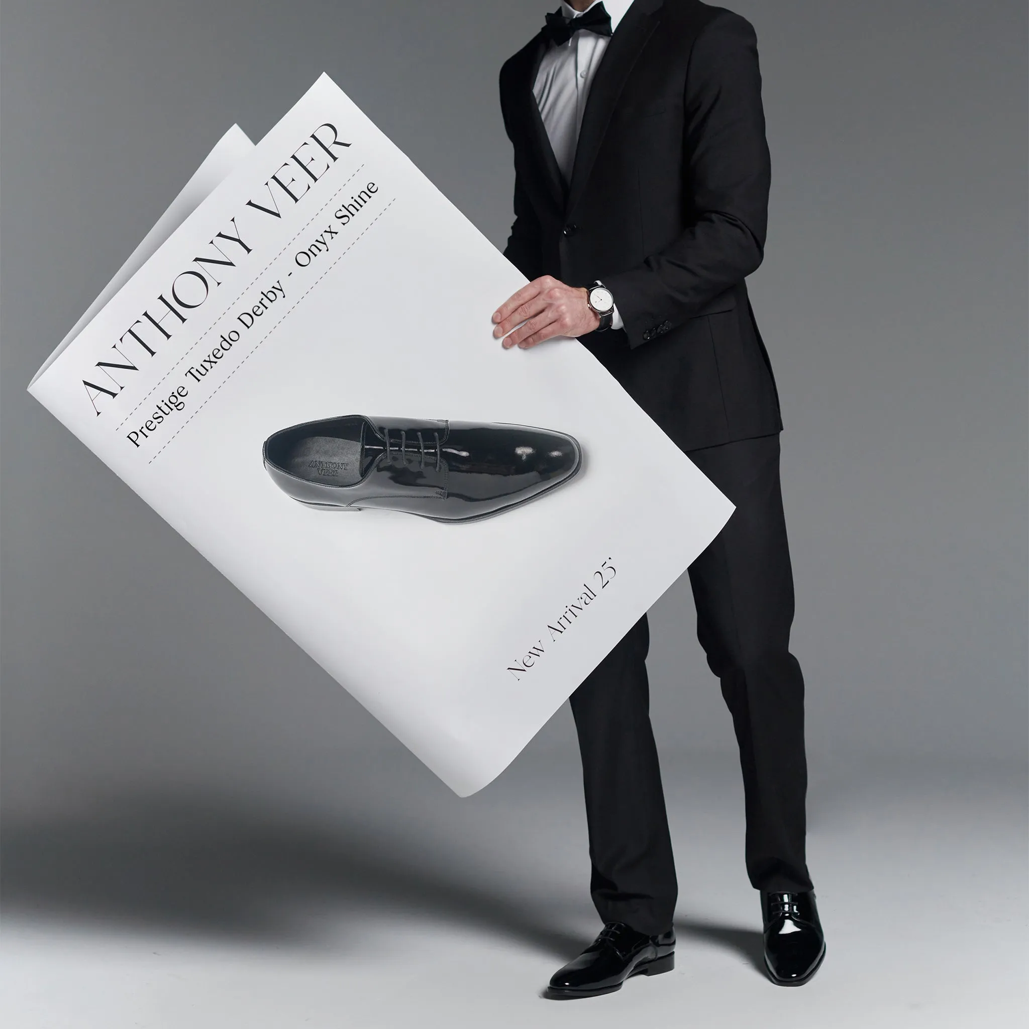 Prestige Tuxedo Derby // Onyx Shine Black