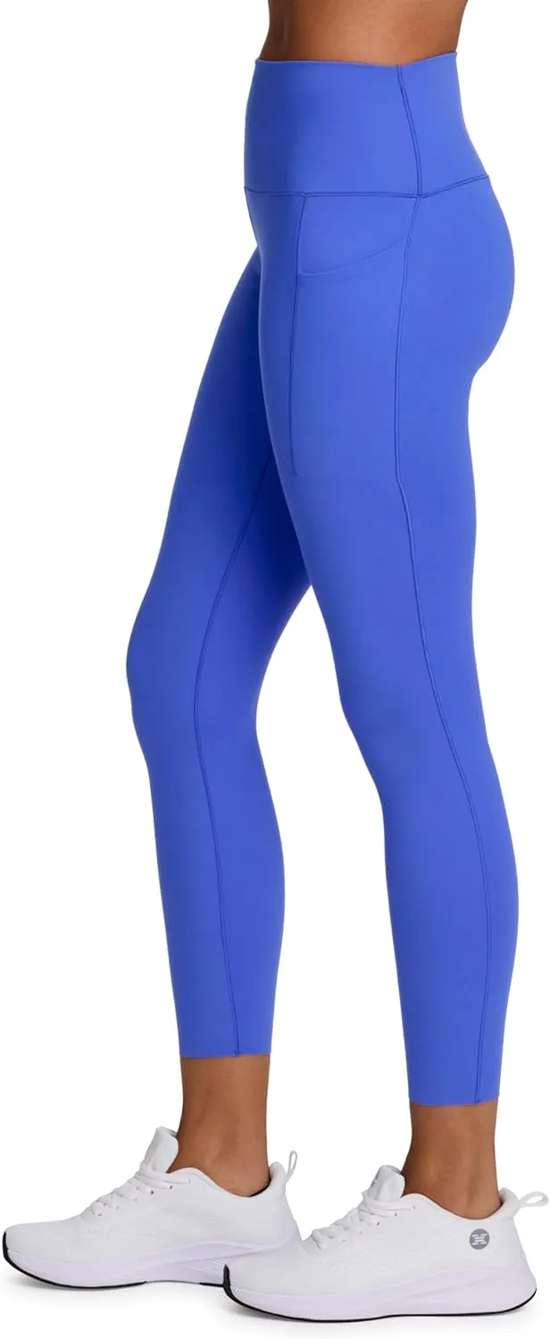 RBX Active Women's Power Hold High Waist Soft Athletic Yoga Legging with Pockets