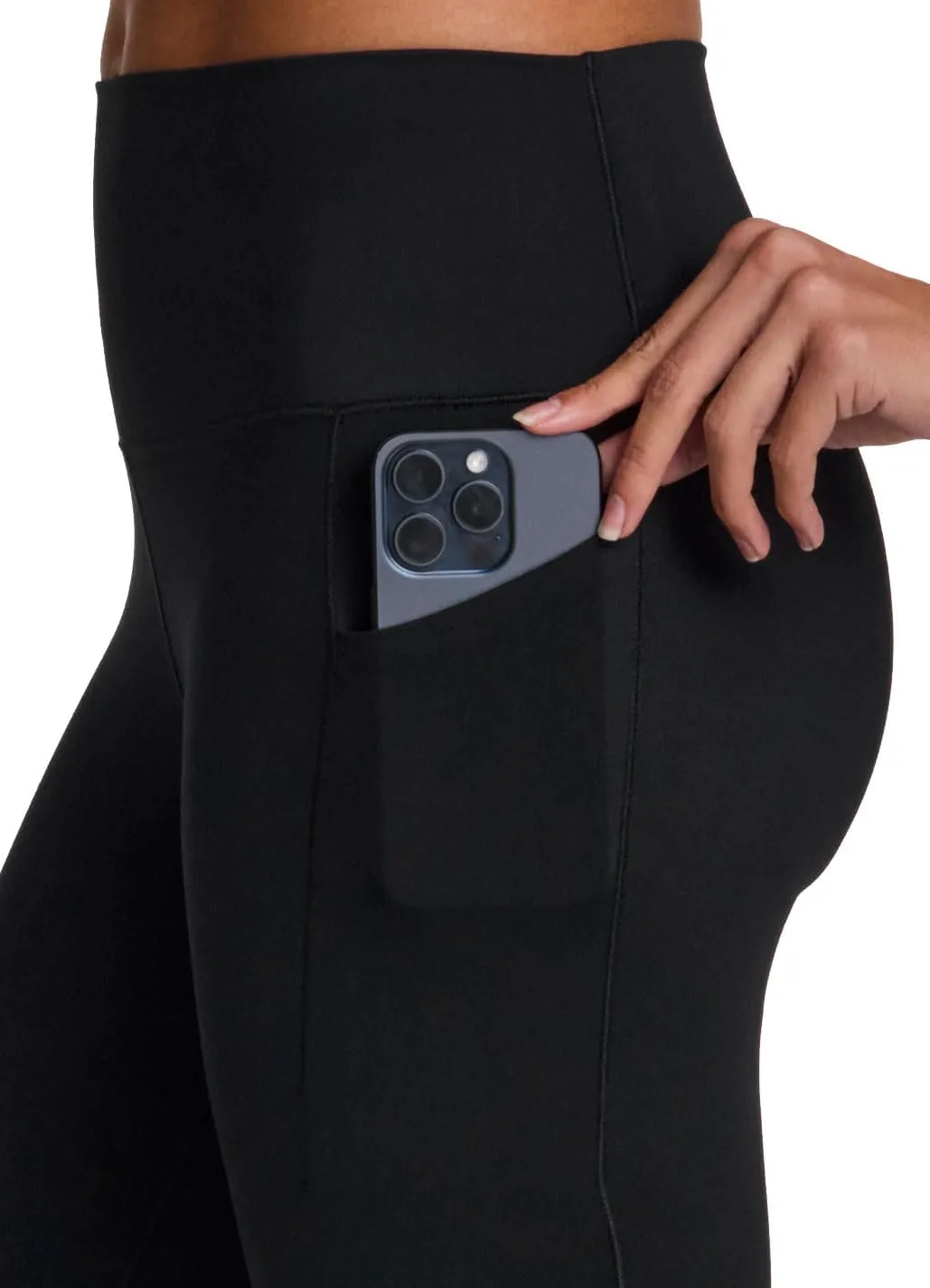 RBX Active Women's Power Hold High Waist Soft Athletic Yoga Legging with Pockets
