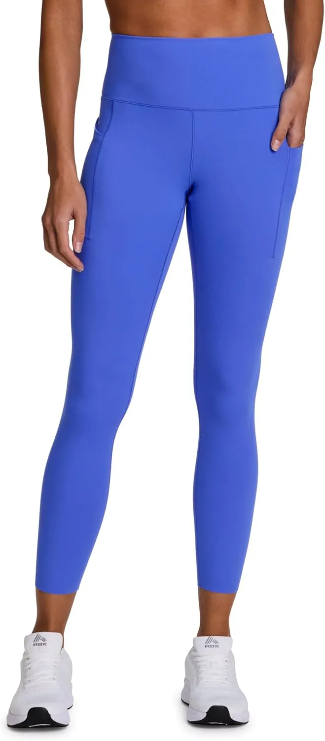 RBX Active Women's Power Hold High Waist Soft Athletic Yoga Legging with Pockets
