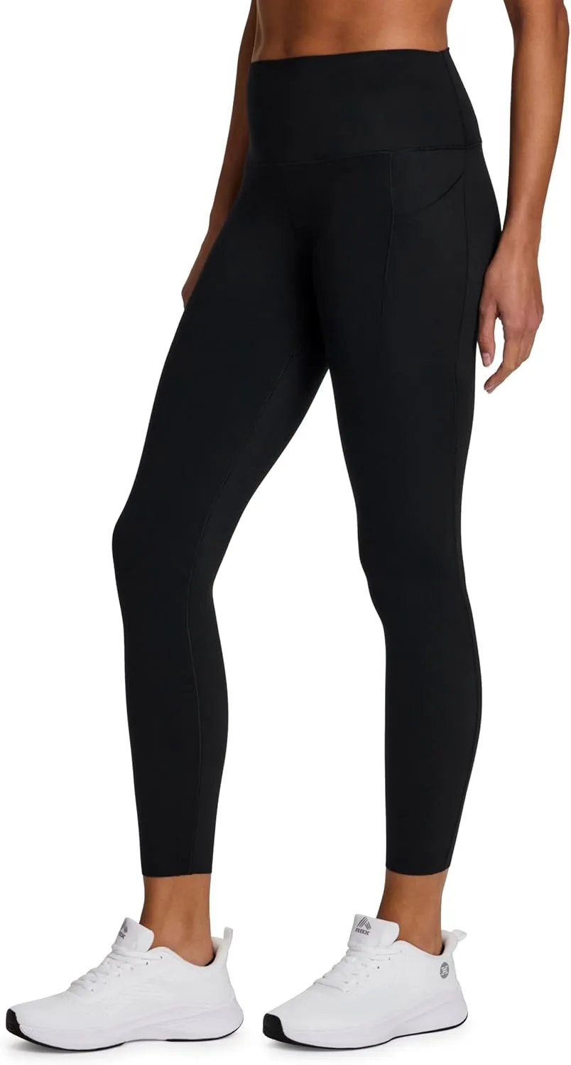 RBX Active Women's Power Hold High Waist Soft Athletic Yoga Legging with Pockets
