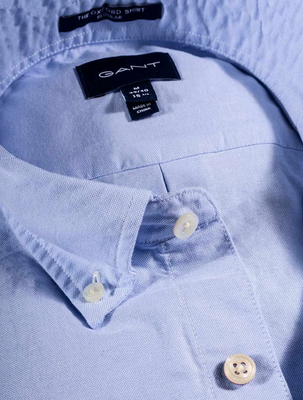 Regular Fit Oxford Shirt Capri Blue