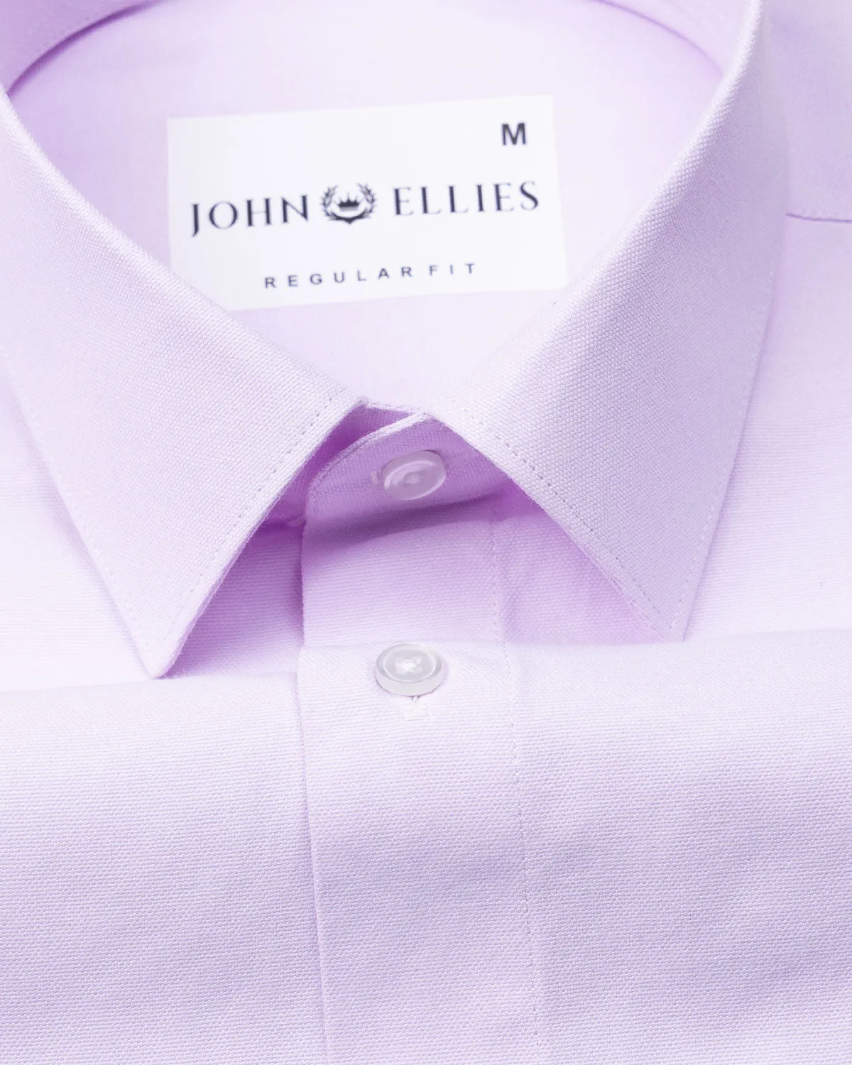 Renato Privilege Lumiere Levander Plain Oxford Cotton Shirt