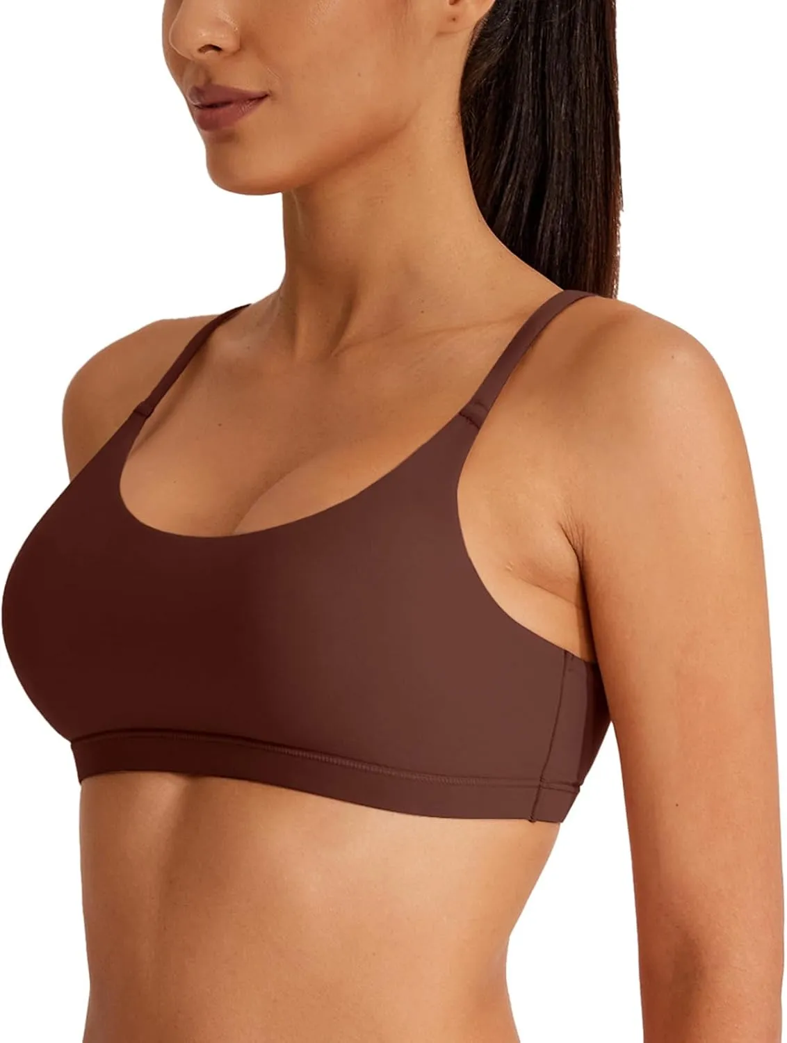 REORIA Women's Racerback Wireless No Padded Comfortable Sleep Bralettes Bras for Women